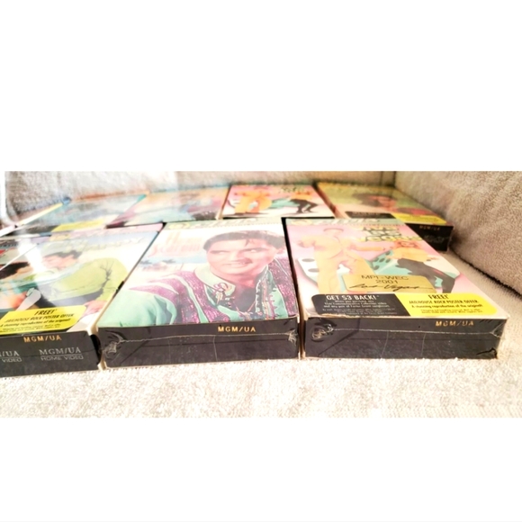 ❣️HP❣️Elvis Presley MGM Commemorative Collection Vol. 1 Vhs Set of 9 - Picture 8 of 12